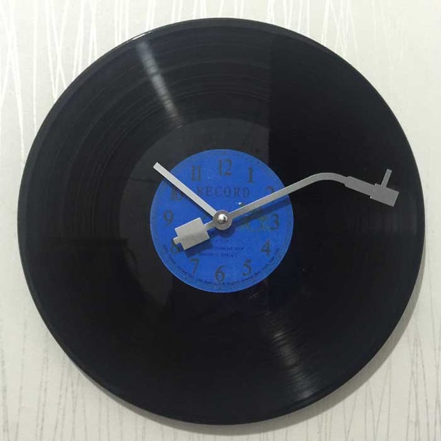 Creative Vinyl Record Wall Clock