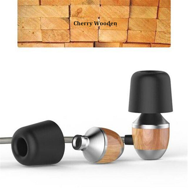 Wooden Earbuds